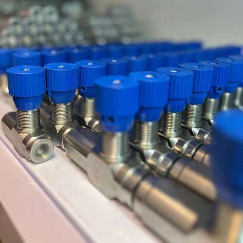 فلو کنترل بین راهی سوپاپ دار